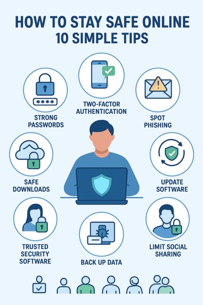 How to Stay Safe Online: 10 Simple Tips for Everyday Protection