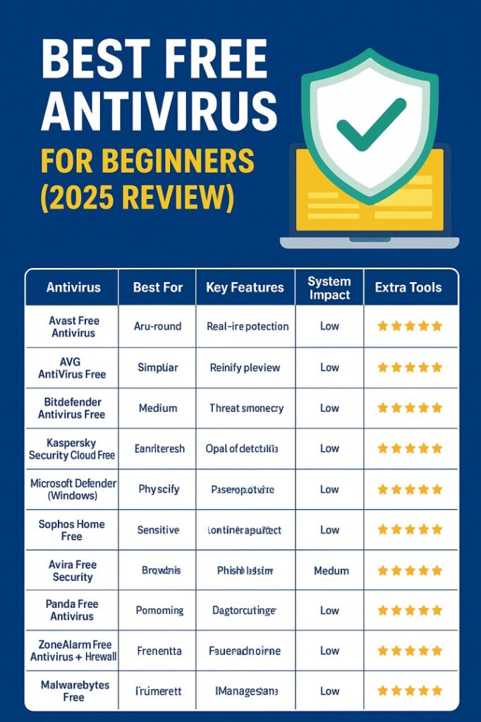 The Top 10 Best Free Antivirus Software (2025)